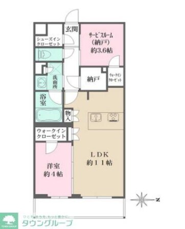 La Perla JiyugaokaIIの物件間取画像